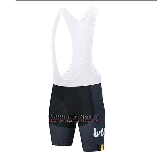 Abbigliamento Lotto Soudal 2020 Manica Corta e Pantaloncino Con Bretelle Nero Rosso Bianco - Clicca l'immagine per chiudere